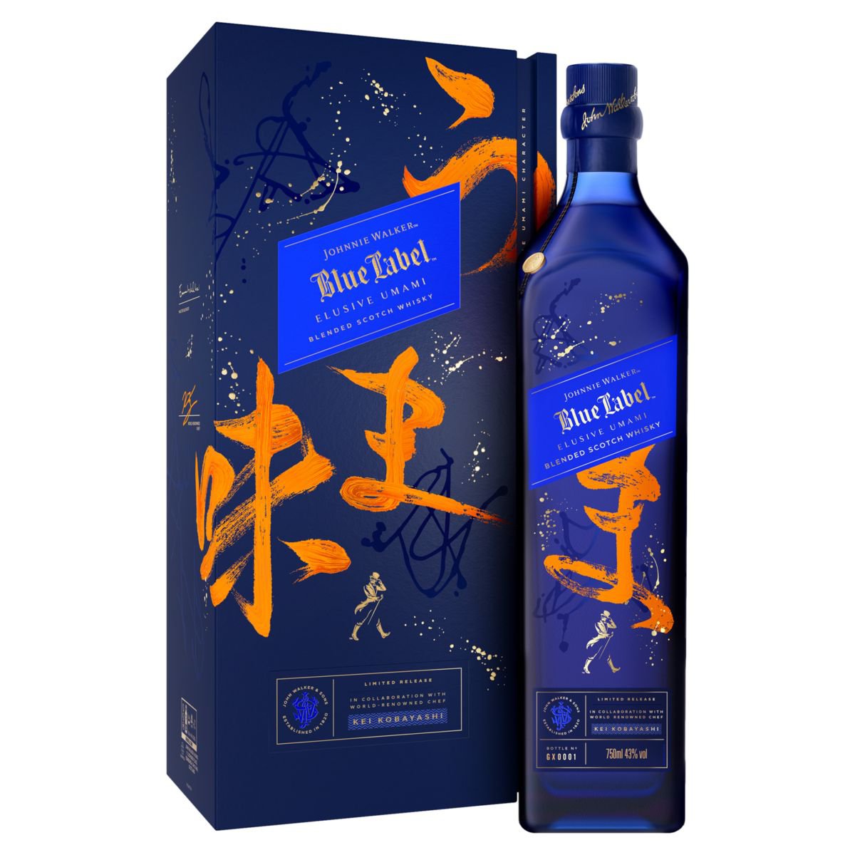 Whisky Johnnie Walker Blue Label Elusive Umami 750Ml