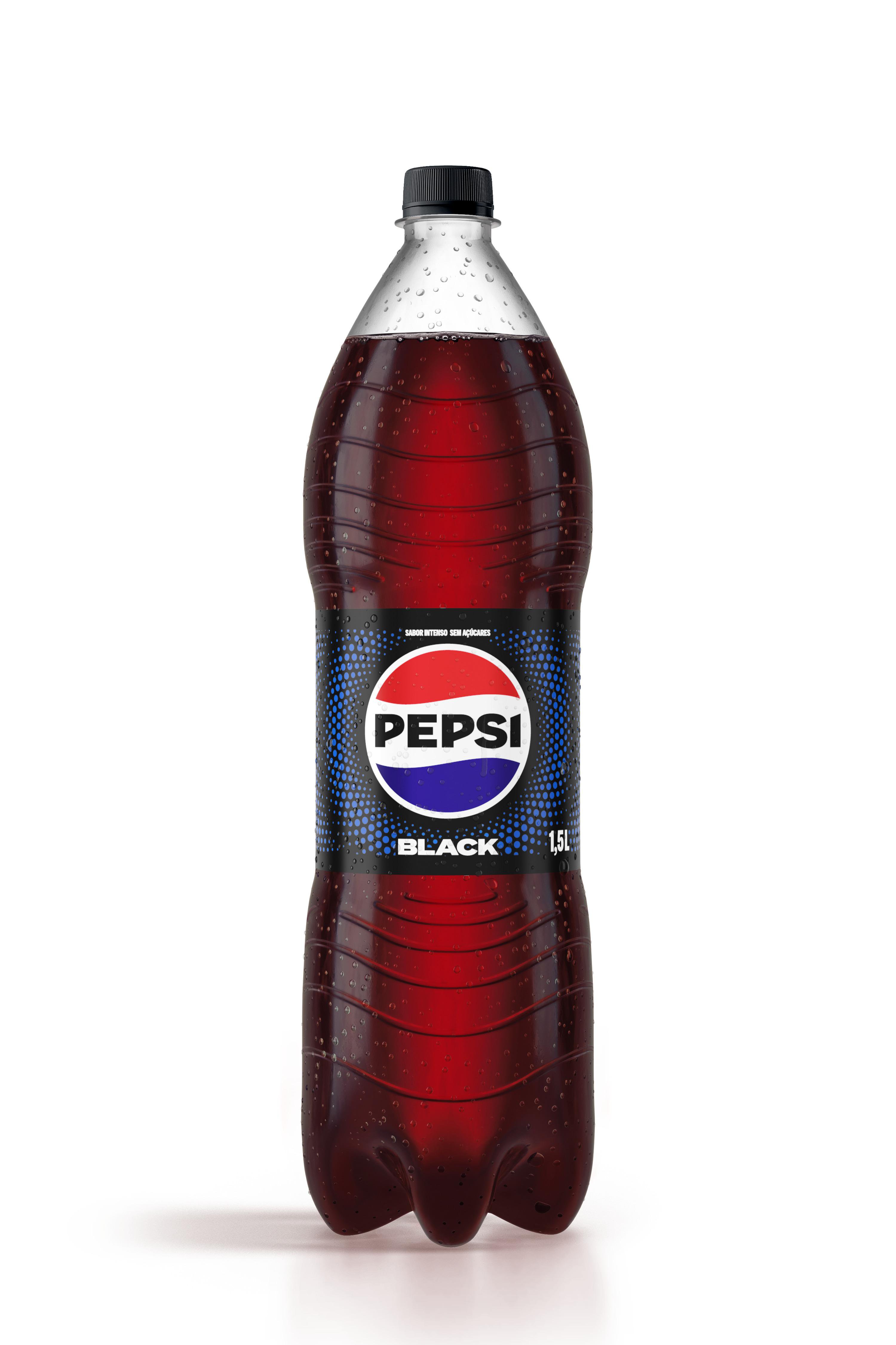 Refrig Cola Zero Acucar Pepsi Black Garrafa 1,5L