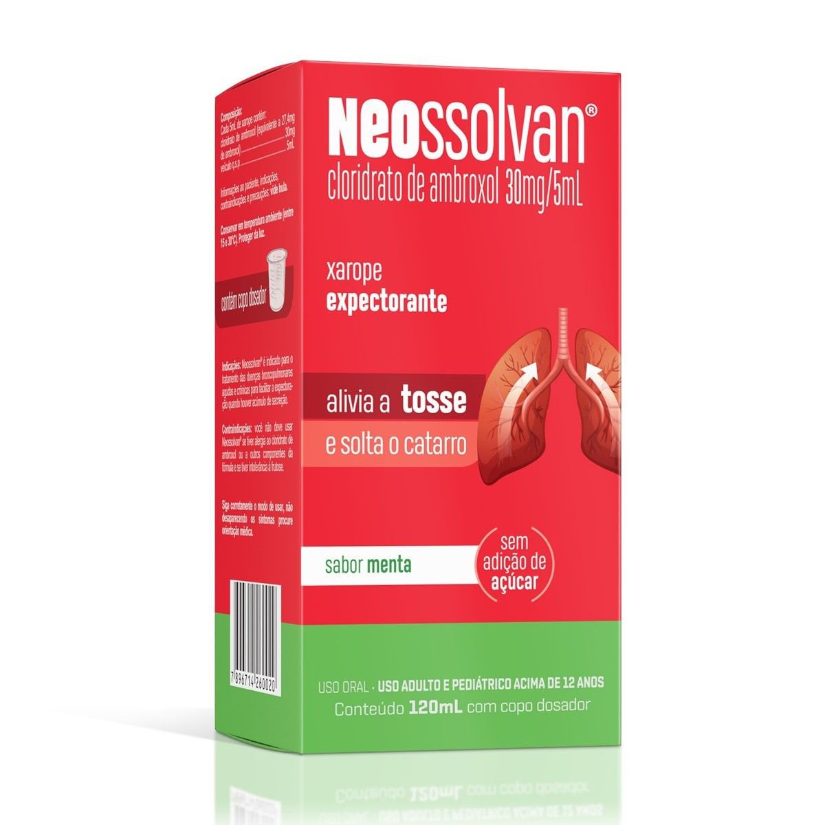 Neossolvan 6Mg/Ml Xarope Adulto 120Ml