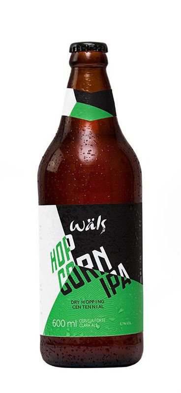 Cerveja Wals Hopcorn Ipa, 600Ml, Garrafa