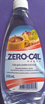 Zero-Cal Sacarina Liquido 200Ml - Adocante