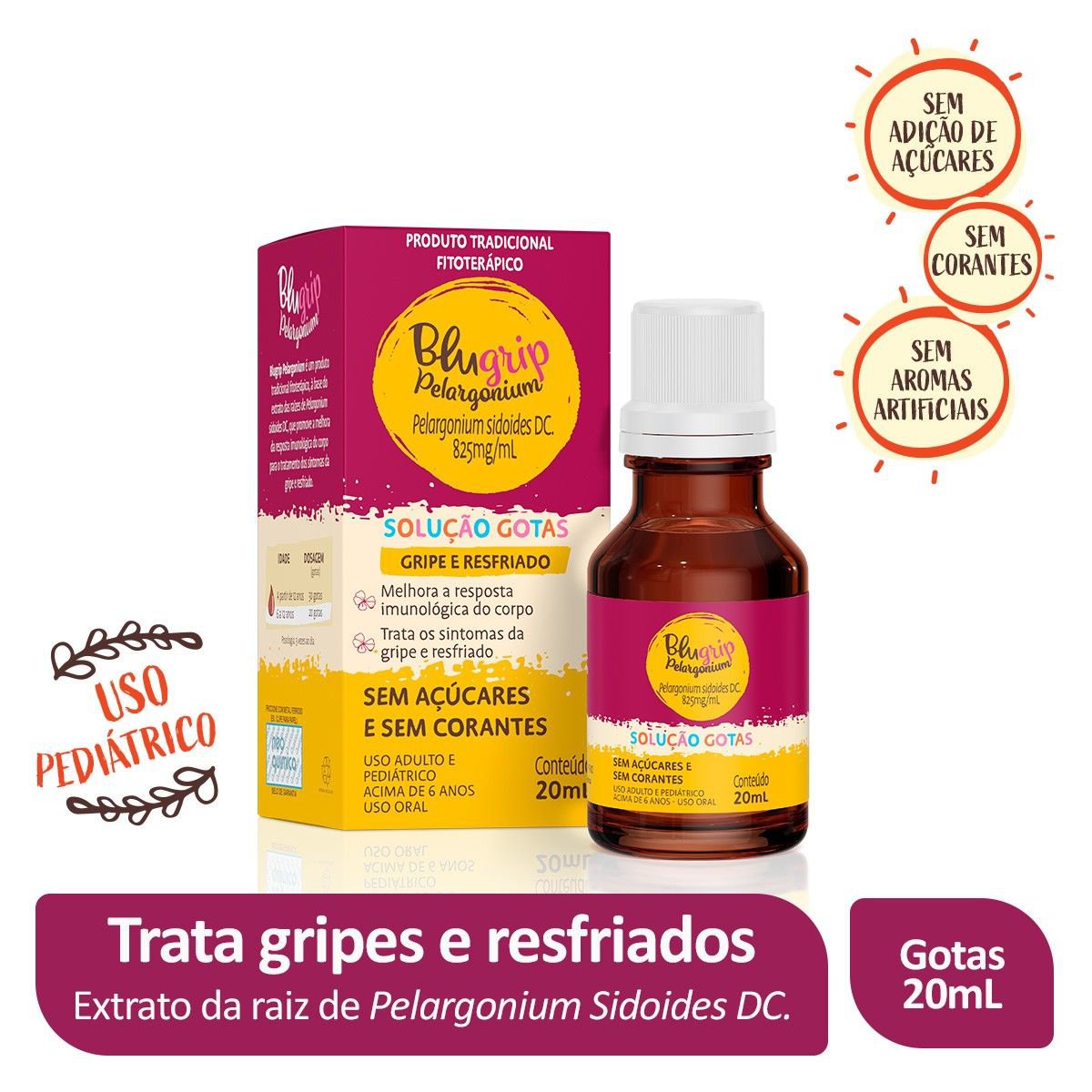 Blugrip Antigripal 825Mg/Ml