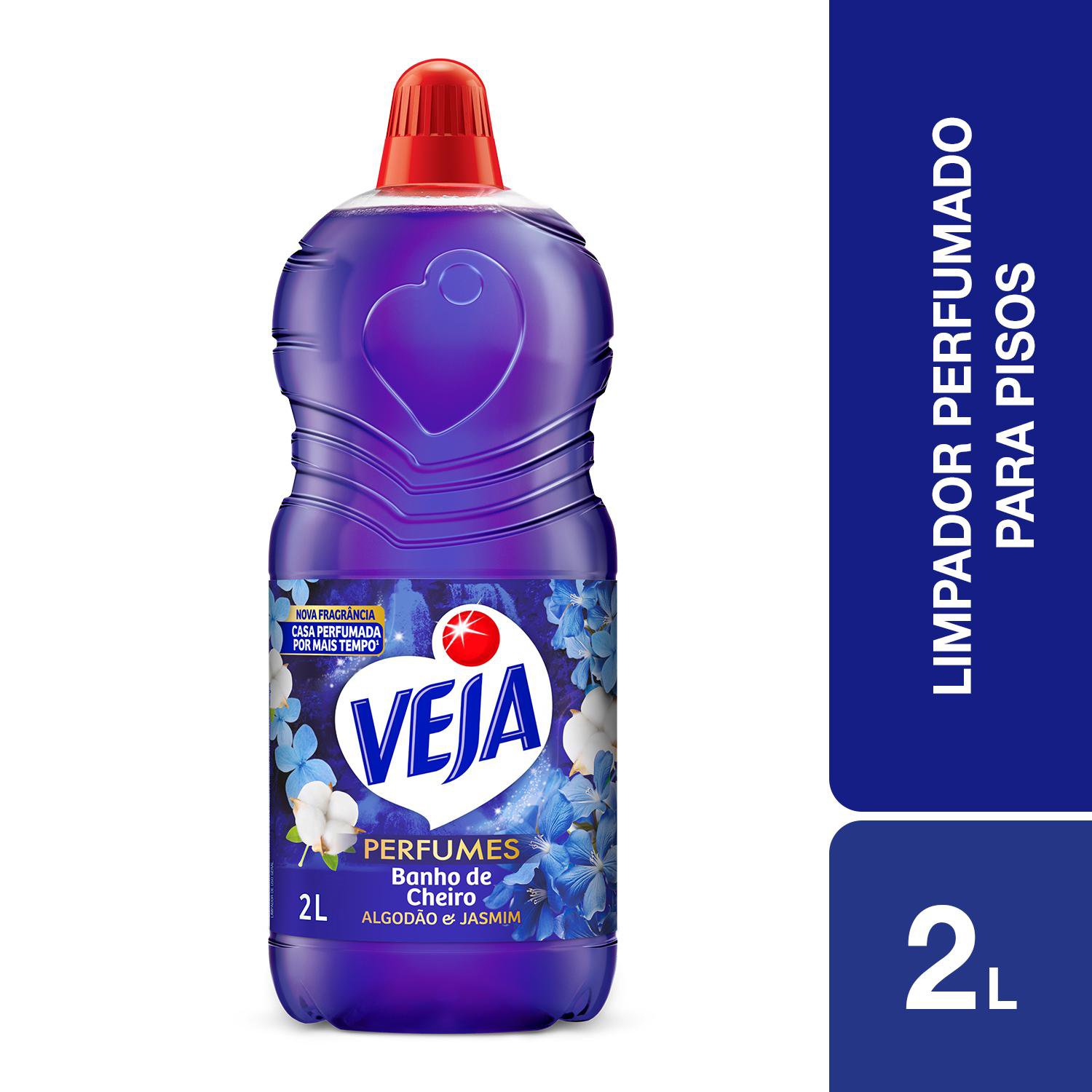 Limpador Perfumado Veja Banho Cheiro 2L