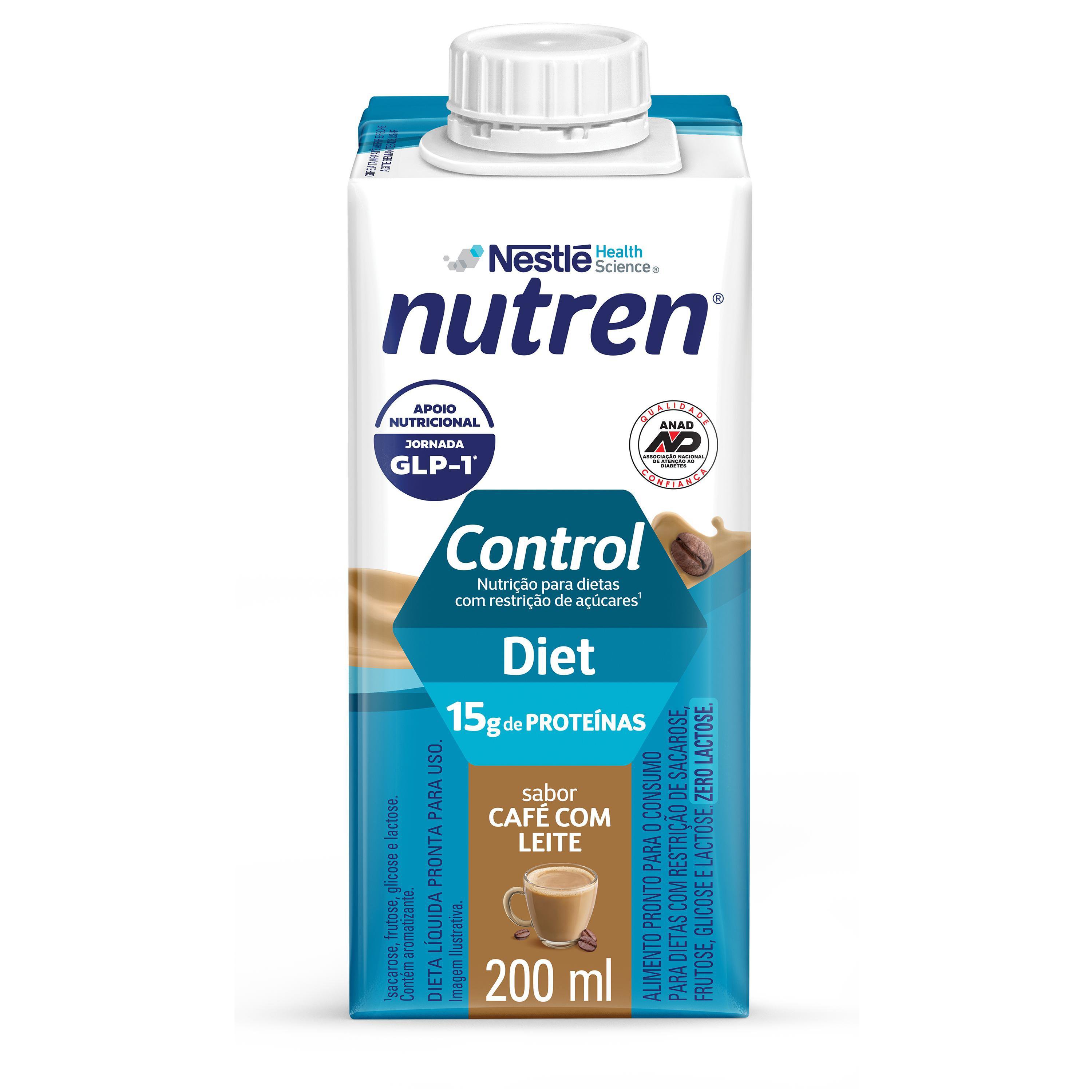 Complemento Alimentar Nutren Control Cafe C/ Leite 200Ml