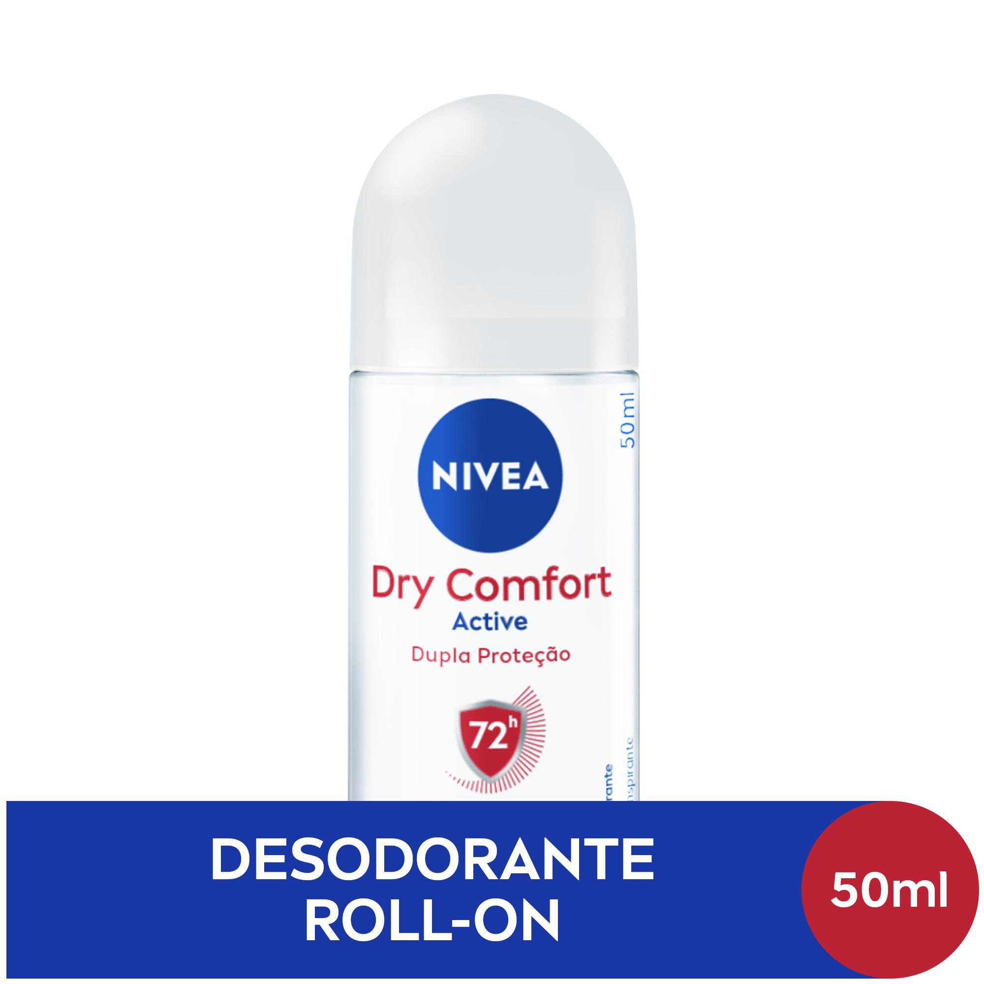 Nivea Desodorante Antitranspirante Roll-On Dry Comfort 50Ml