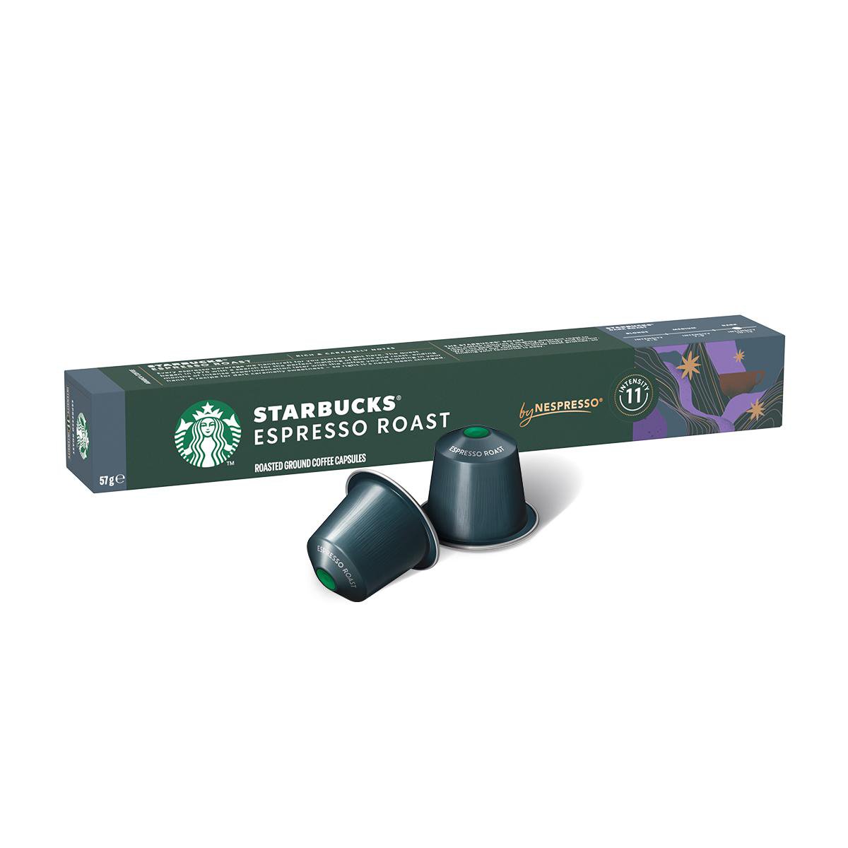 Capsula Cafe Starbucks Espresso Roast By Nespresso - 10 Capsulas