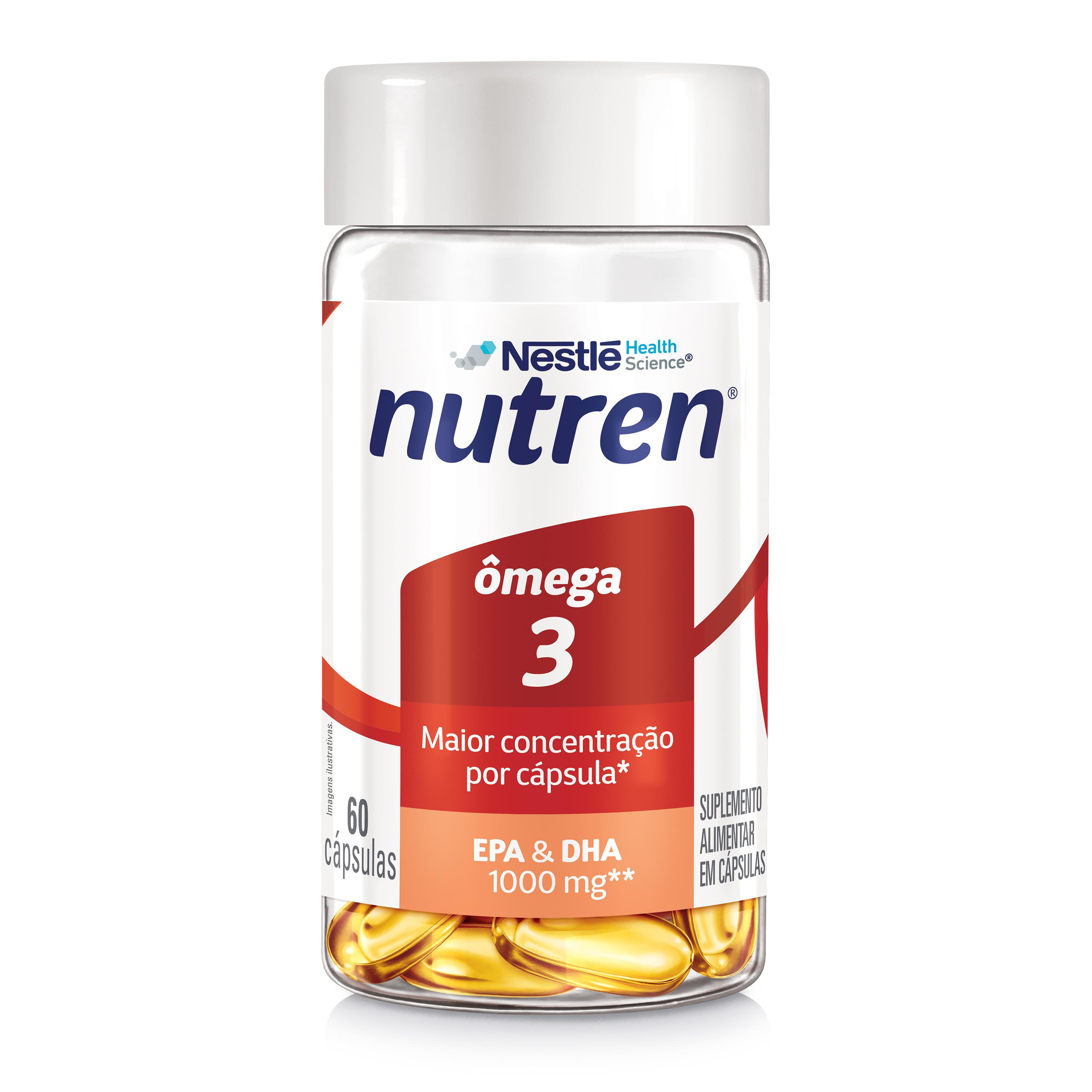 Suplemento Alimentar Nutren Omega 3 60 Capsulas