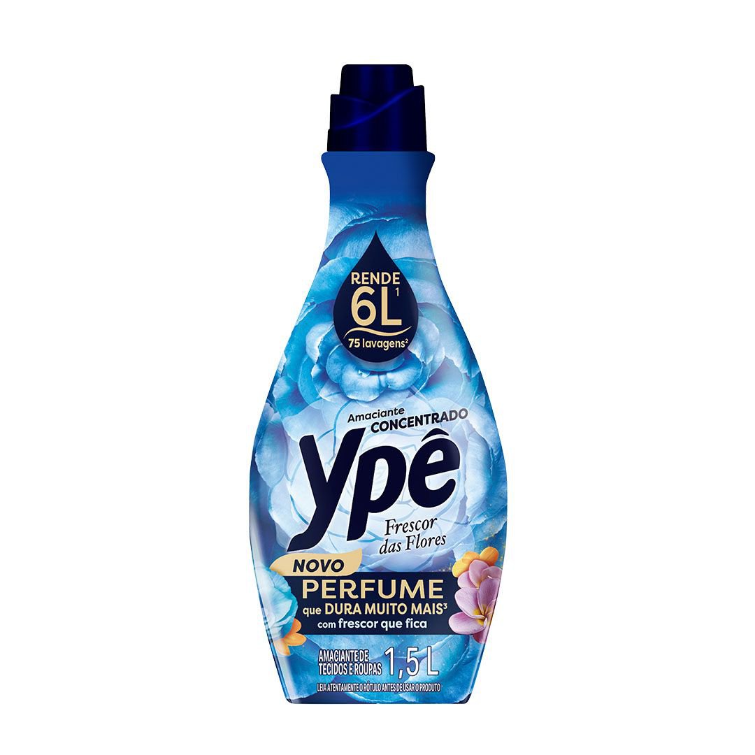 Amaciante Concentrado Ype Frescor Das Flores 1,5 Litro