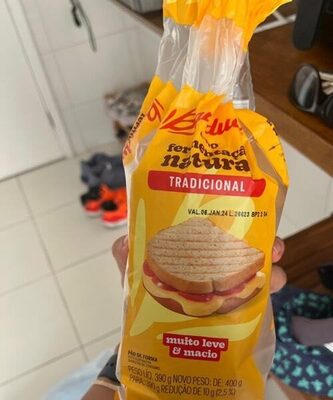 Pao Fermentacao Natural Trad