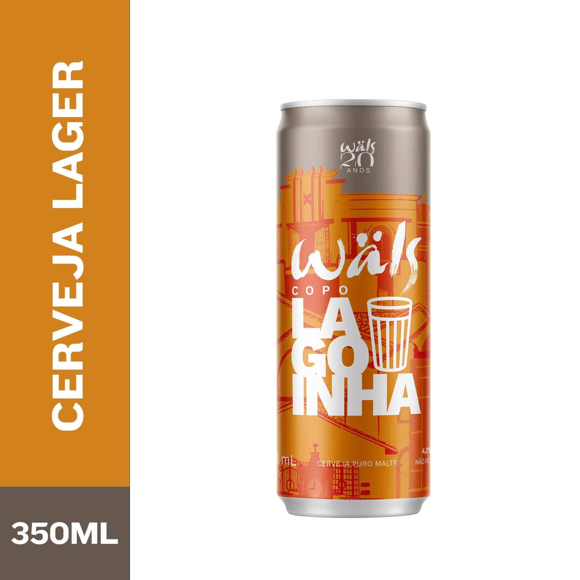 Cerveja Wals Lagoinha 350Ml Lata  🔥🔥
