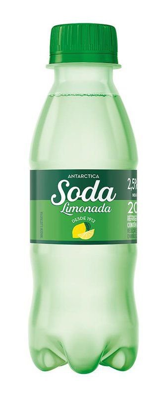 Refrig Soda Limonada Antarctica 200Ml Garrafa