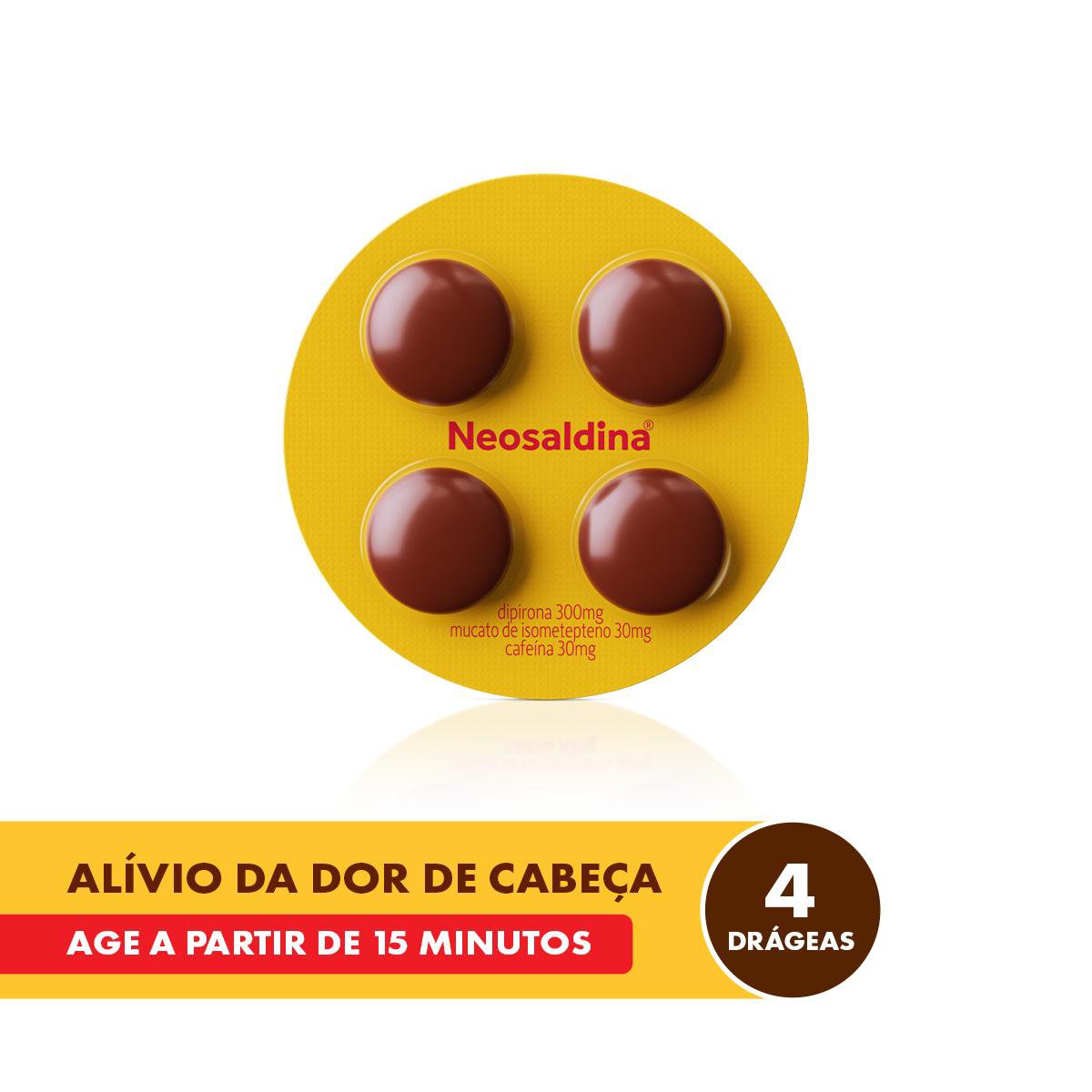 Neosaldina Analgesico 4 Drageas