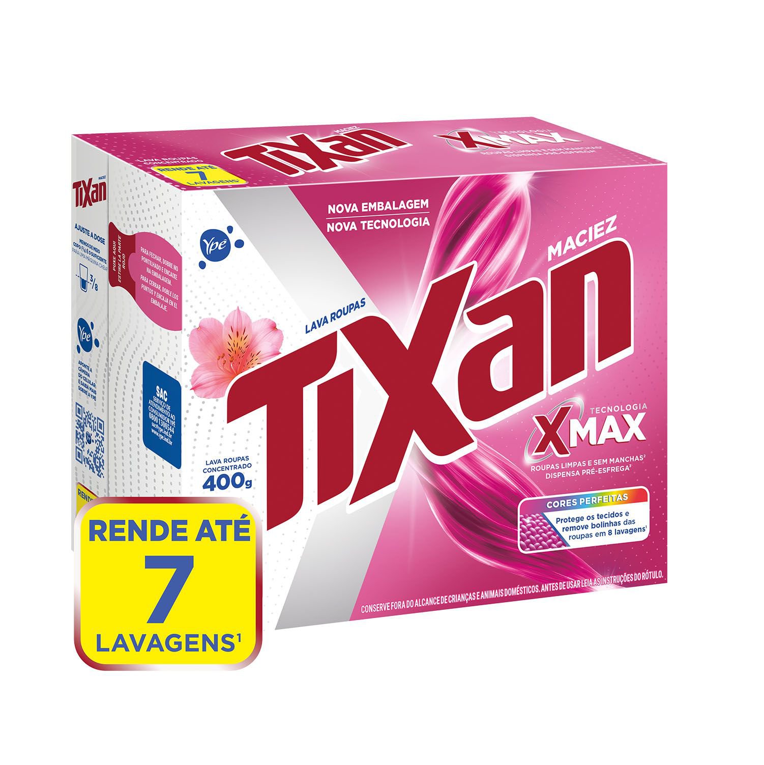 Sabao Em Po Tixan Ype Maciez 400G