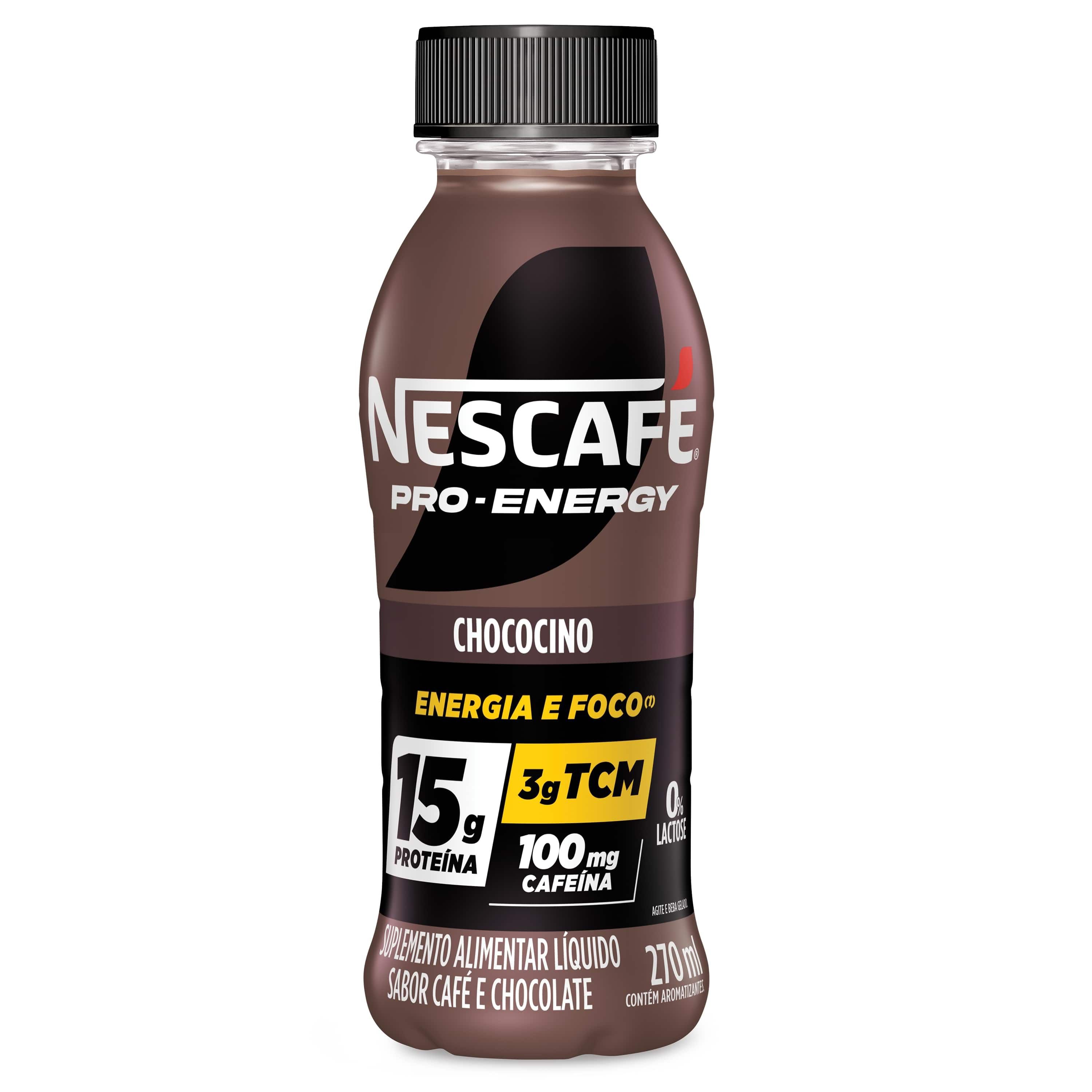 Suplemento Alimentar Nescafe Pro-Energy Chococino 15G Proteina - 270Ml