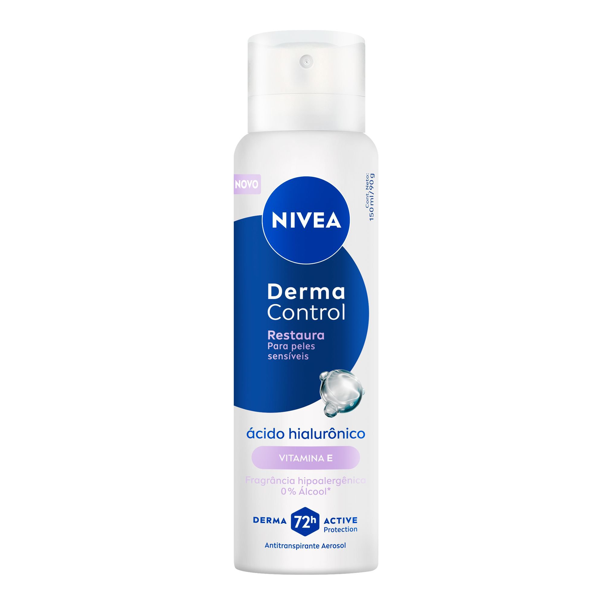 Nivea Desodorante Aerossol Derma Control Restaura 150Ml