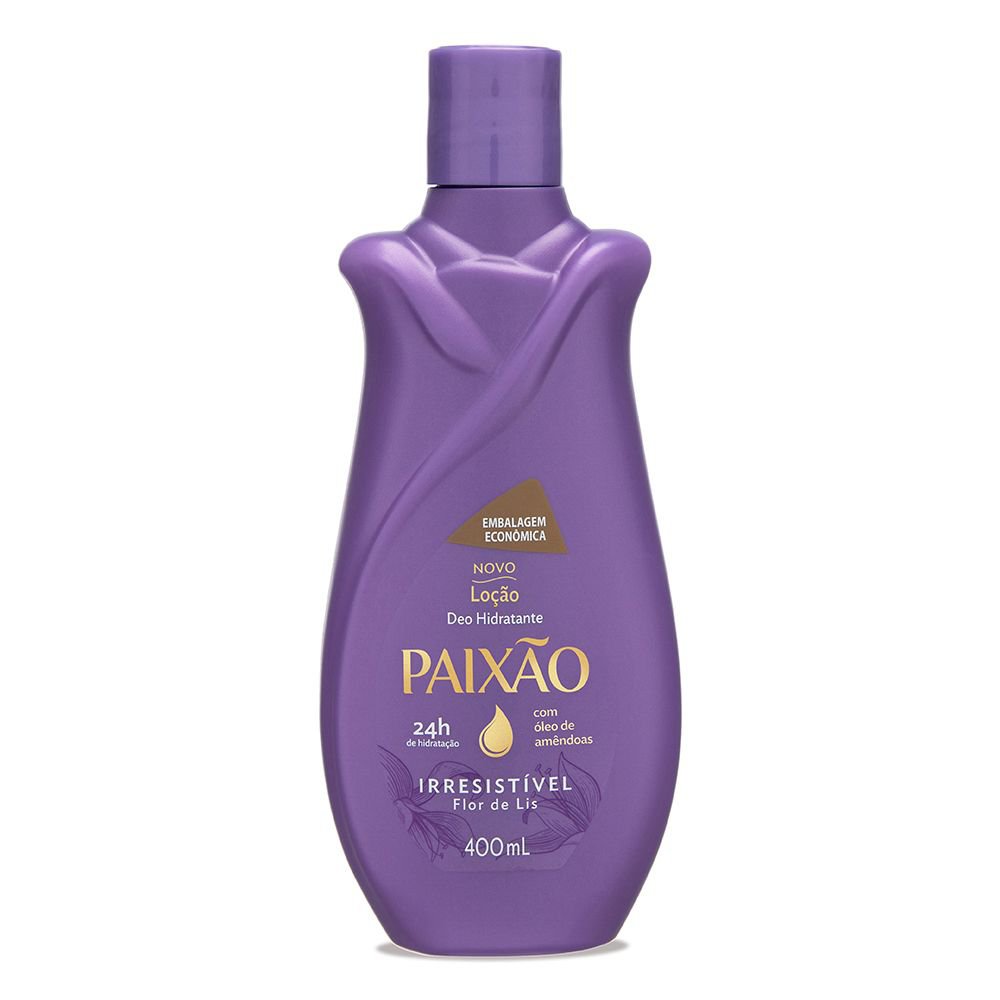 Hidratante Paixao Irresistivel C/ Oleo Amendoas Acao Desodorante 400Ml