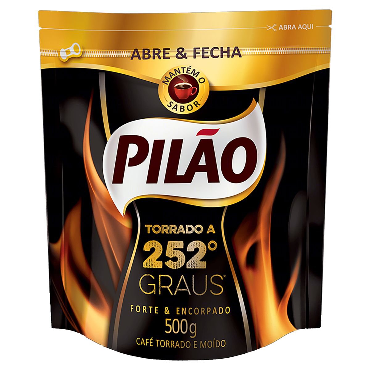 Cafe Torrado E Moido Pilao 252º Abre E Fecha 500G