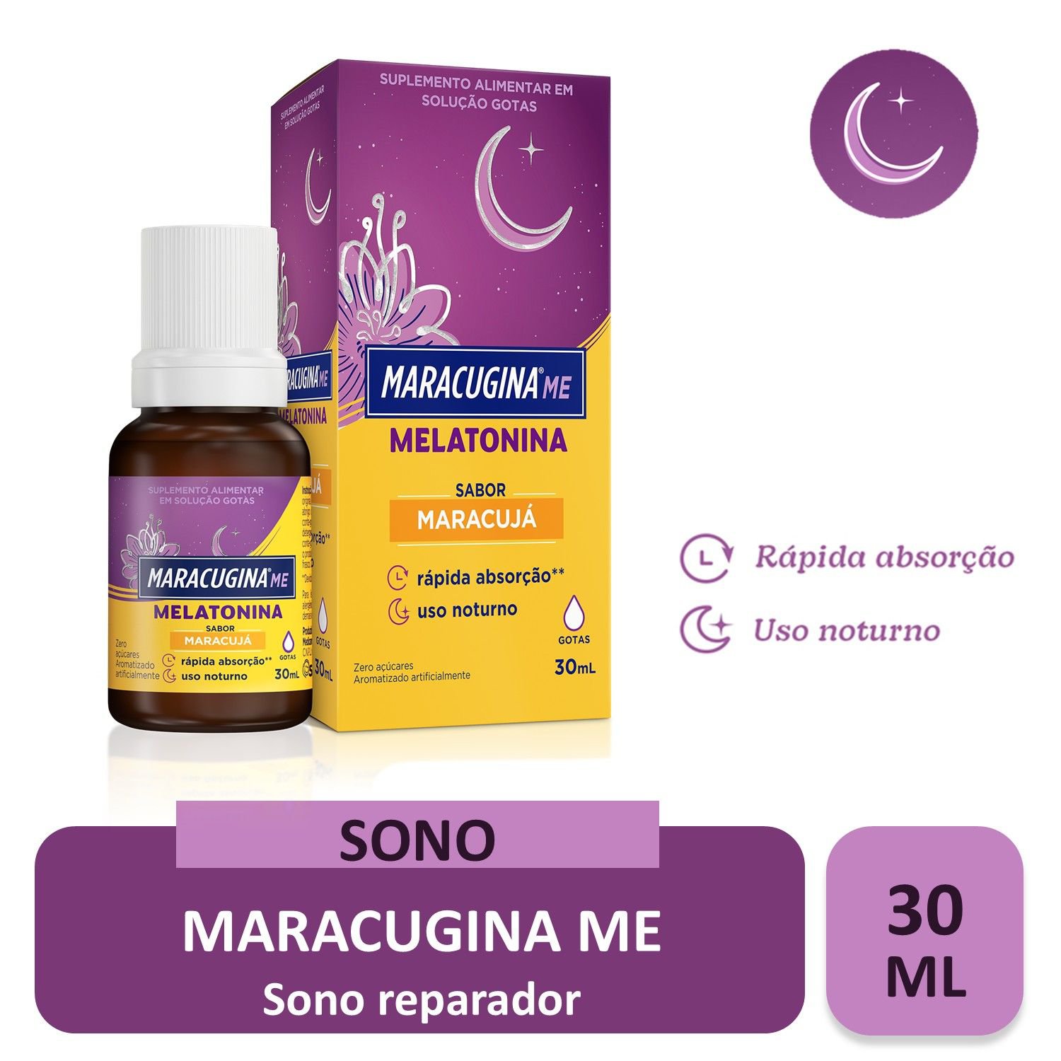 Maracugina Me Melatonina Gotas 30Ml