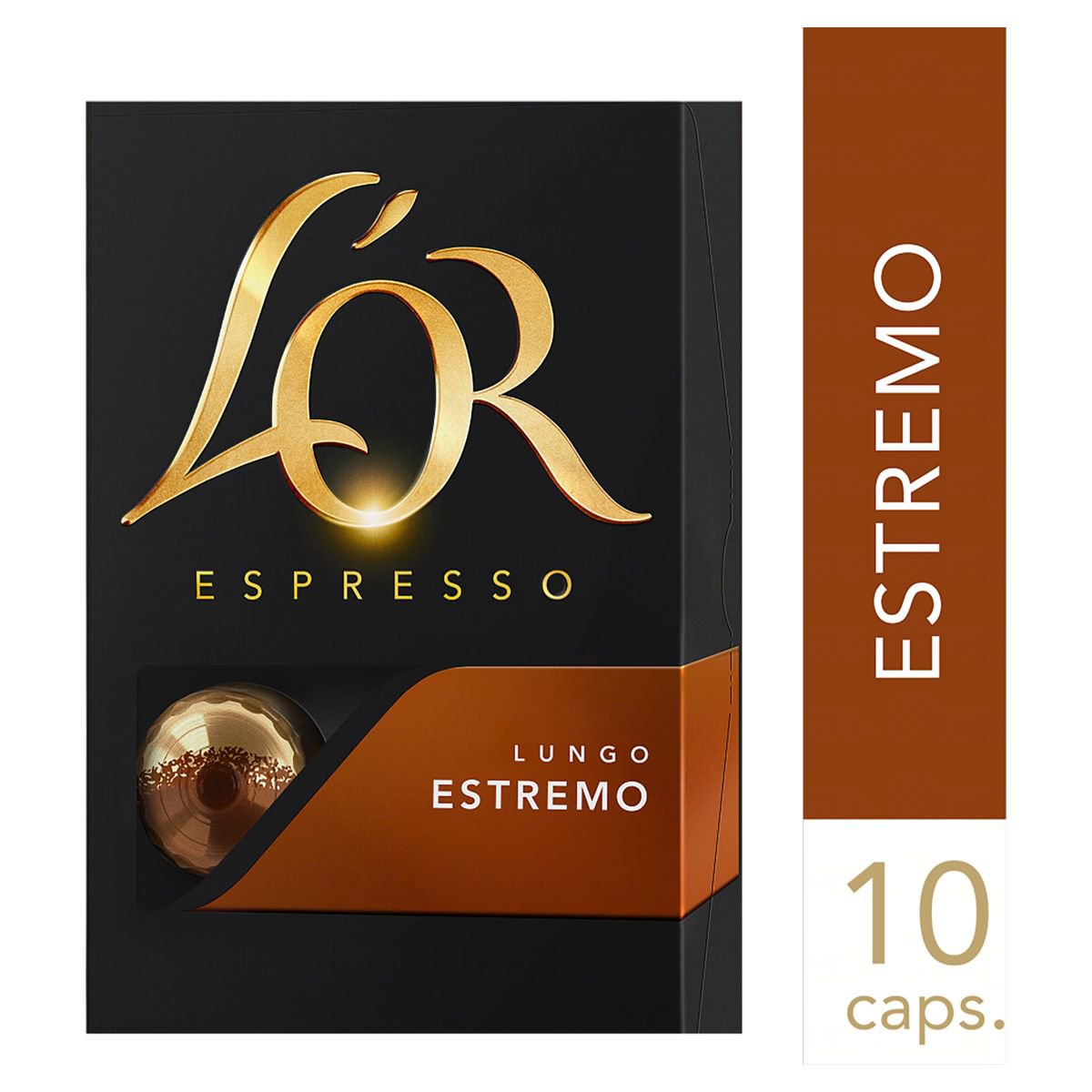 Cafe Em Capsula Torrado E Moido Lungo Espresso L'Or Caixa 52G 10 Un