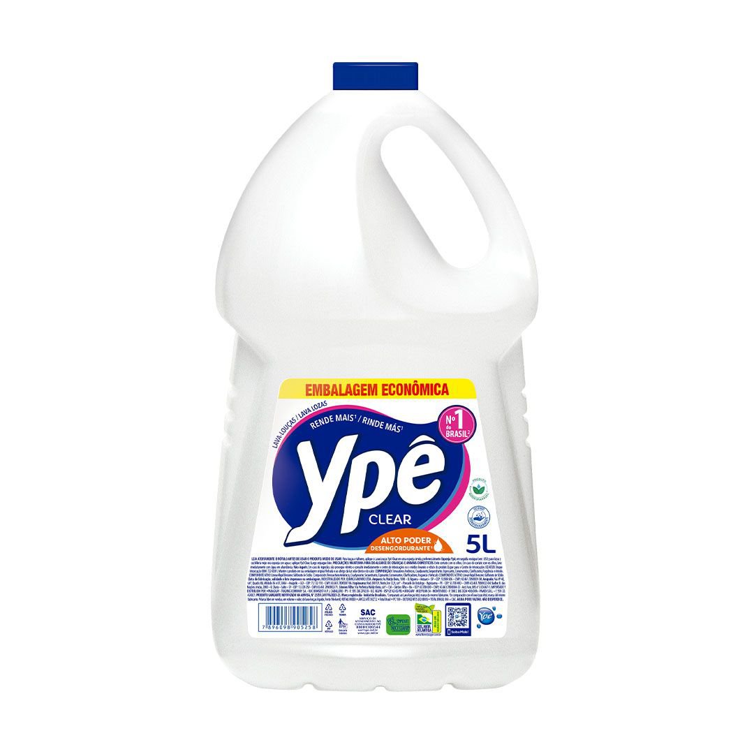 Detergente Ype Clear 5L