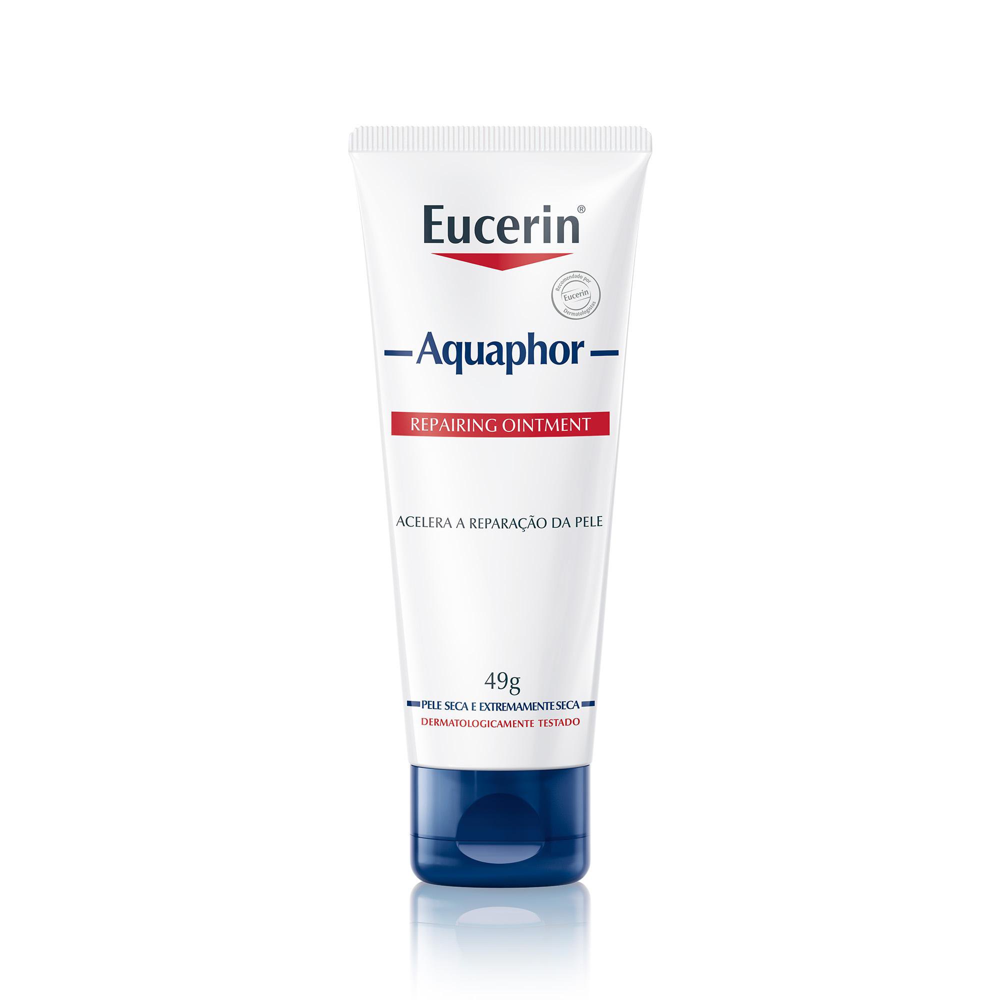 Eucerin Pomada Reparadora Aquaphor 50Ml, Hidratacao Intensiva, Hidratante Corporal