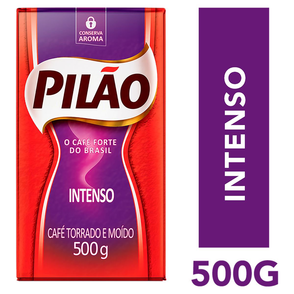 Cafe Pilao Torrado E Moido Intenso Vacuo 500G