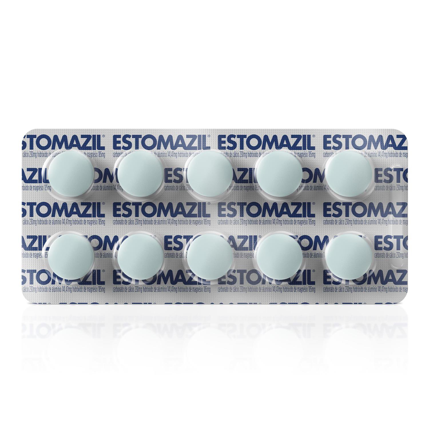 Estomazil Pastilhas Sabor Menta 10 Un