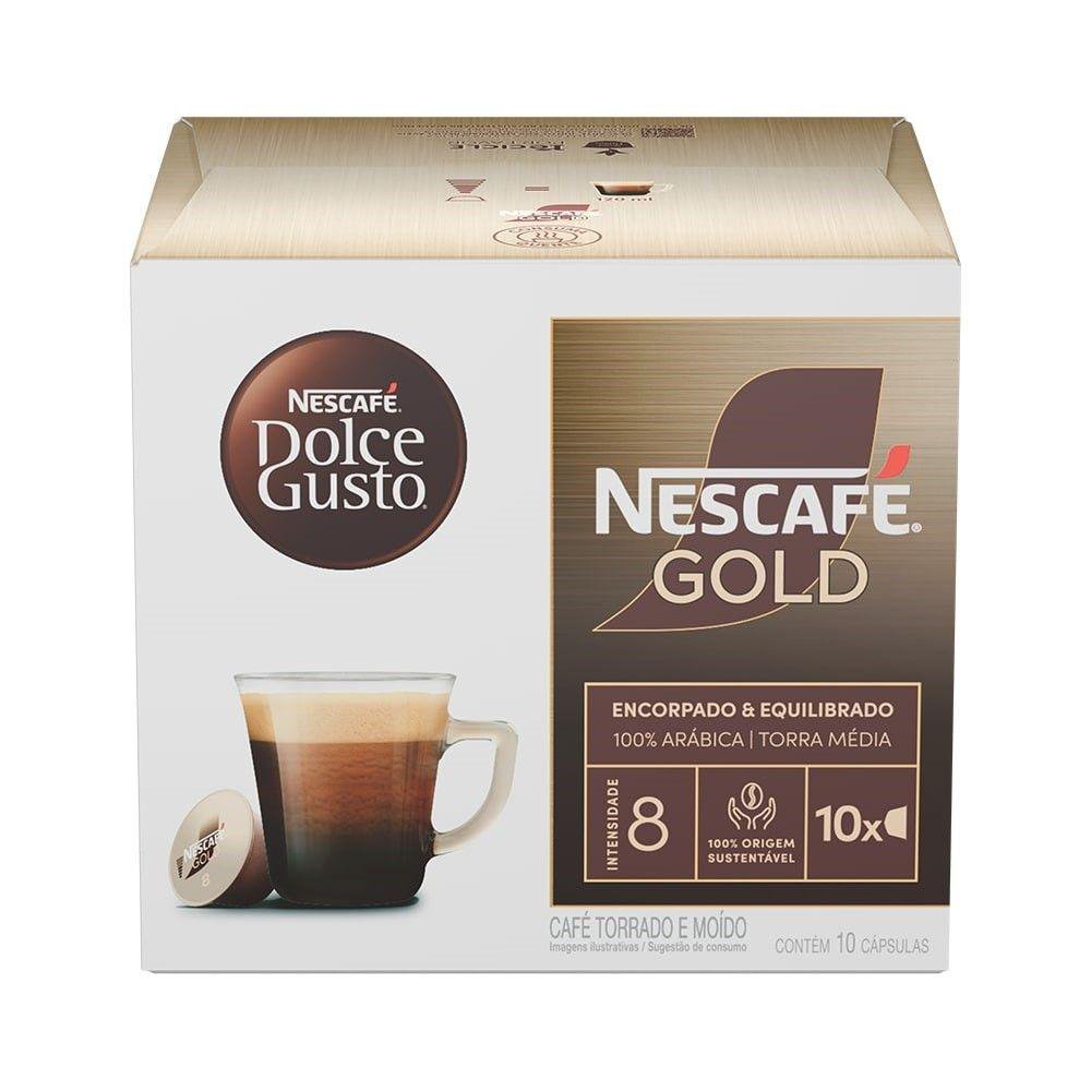 Cafe Em Capsula Dolce Gusto Gold Intensidade 8 - 10 Capsulas