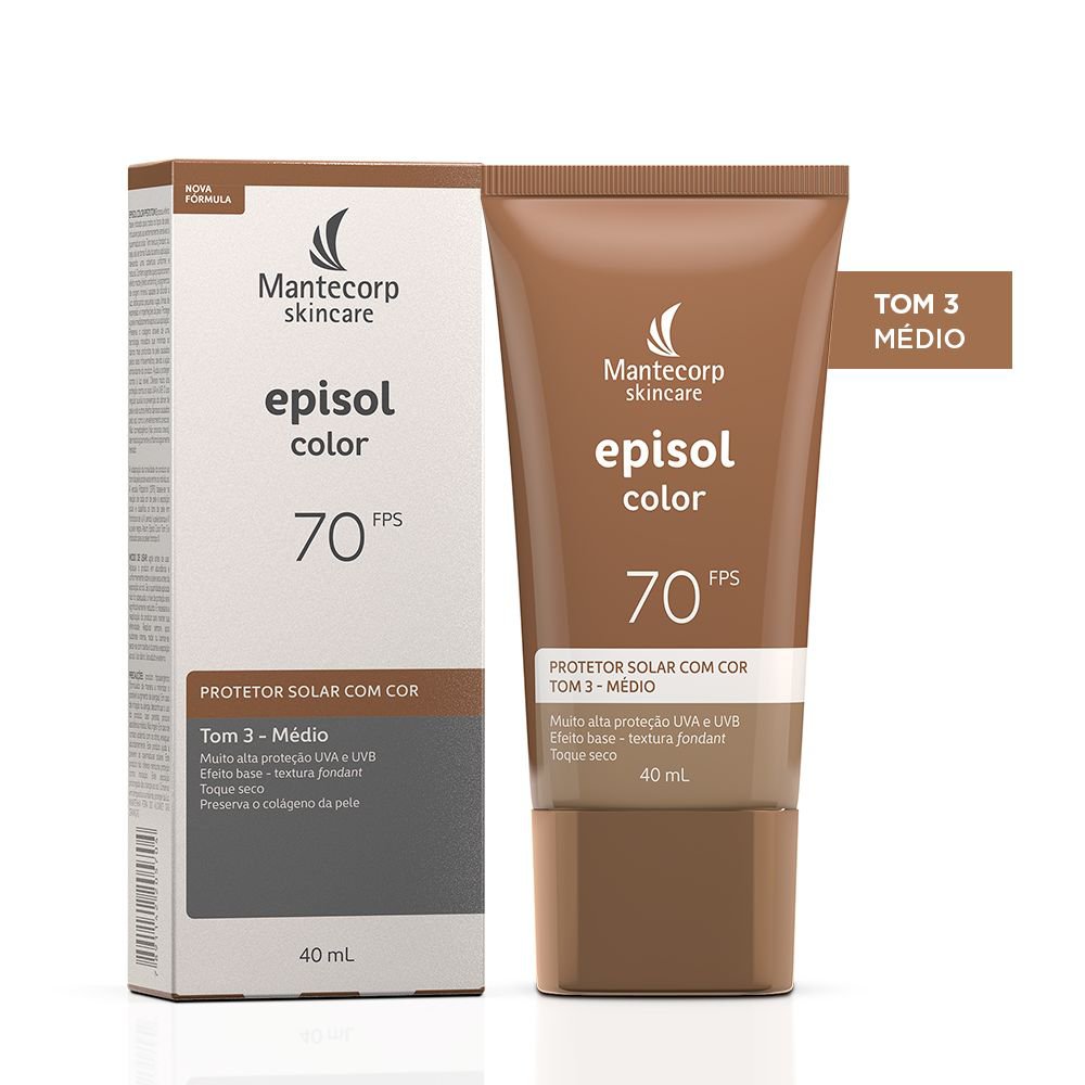 Episol Color Base Fps 70 | Tom 3 Medio - 40Ml