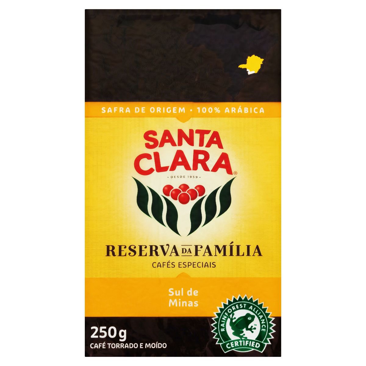 Cafe Em Po Santa Clara Reserva Da Familia Sul Minas Vacuo 250G