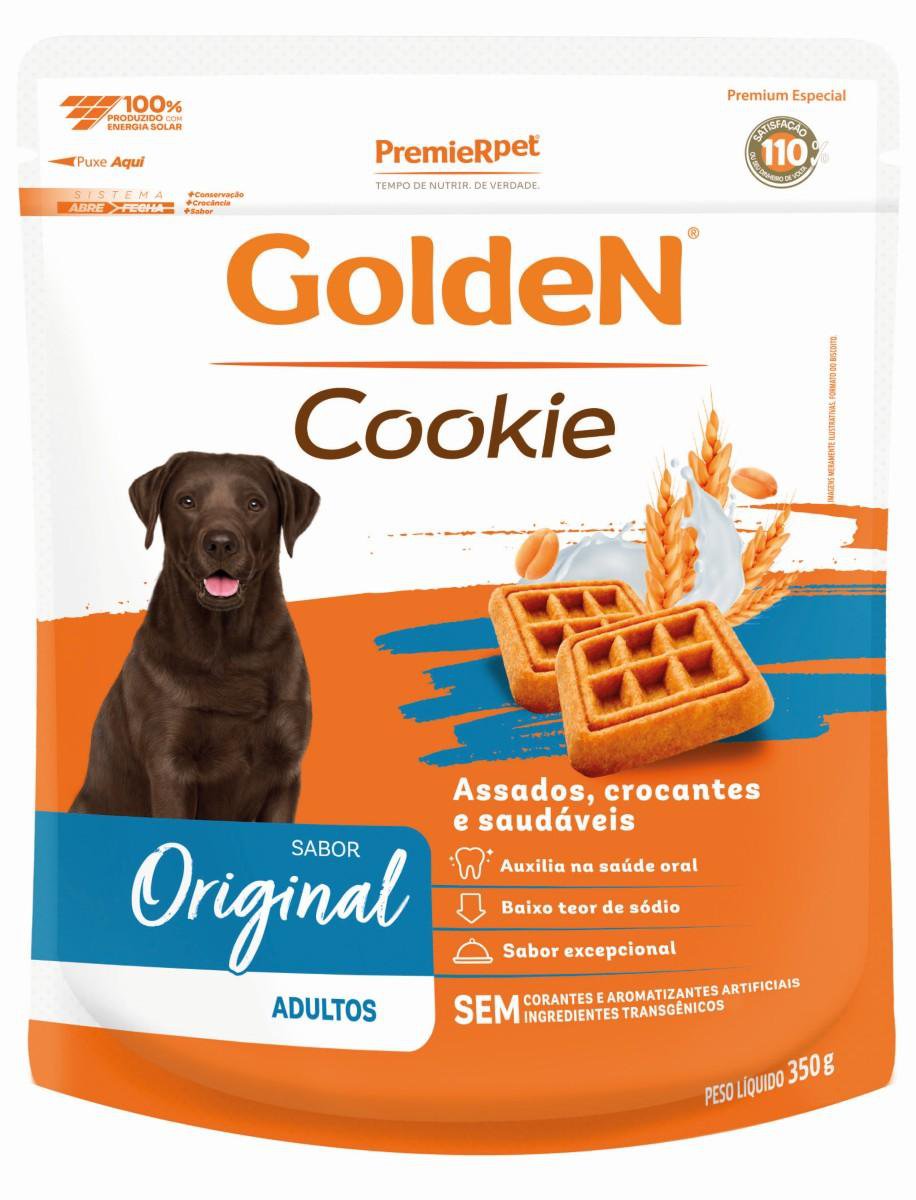 Golden Cookie Caes Adultos Orig 350G