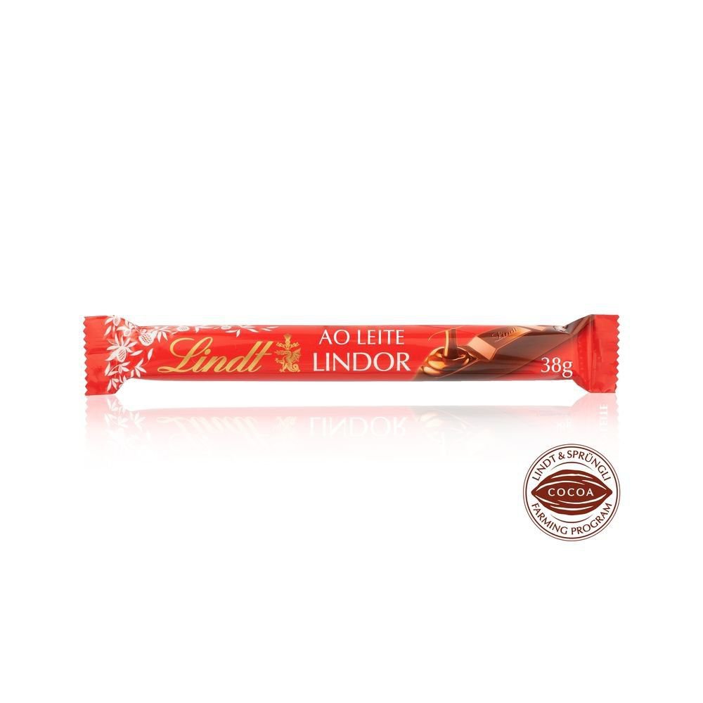 Choc Lindt Lindor Stick Ao Leite 38G