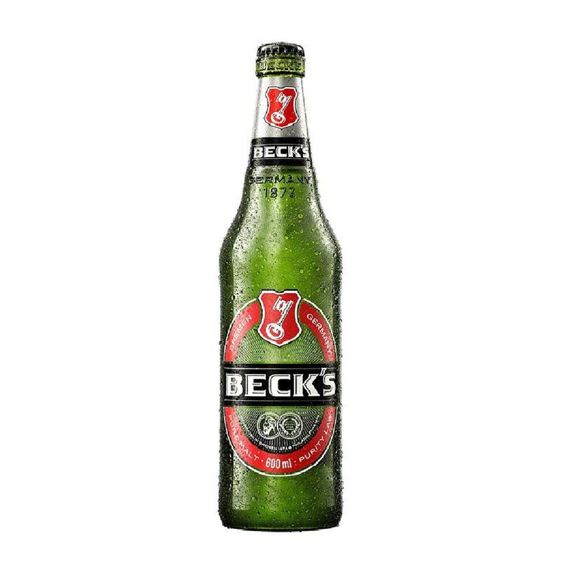 Cerveja Becks Puro Malte 600Ml Garrafa