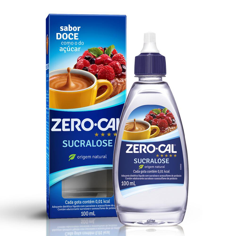 Zero-Cal Sucralose Liquido 100Ml - Adocante