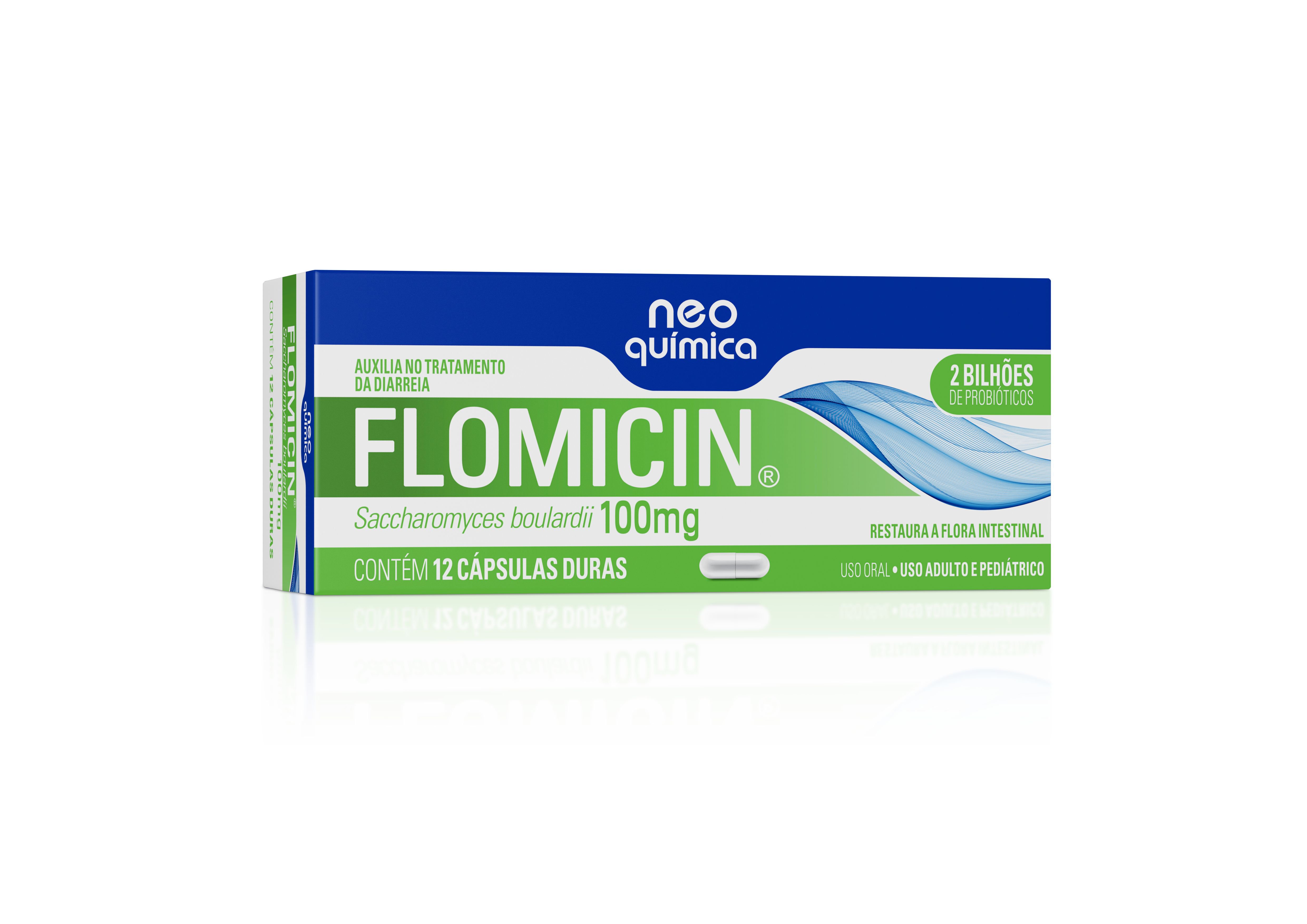 Probiotico Flomicin 100Mg 12 Capsulas