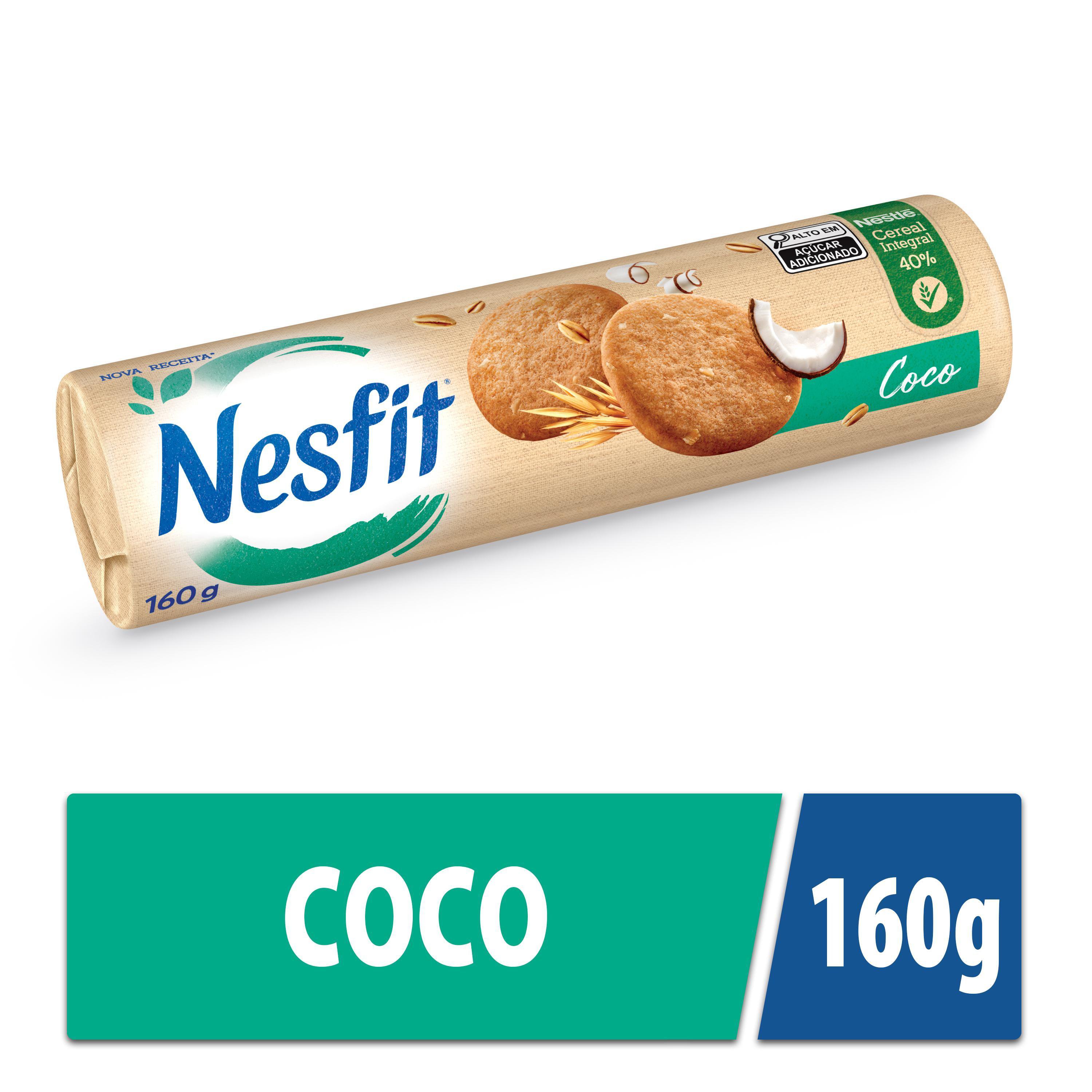 Biscoito Nesfit Coco 160G