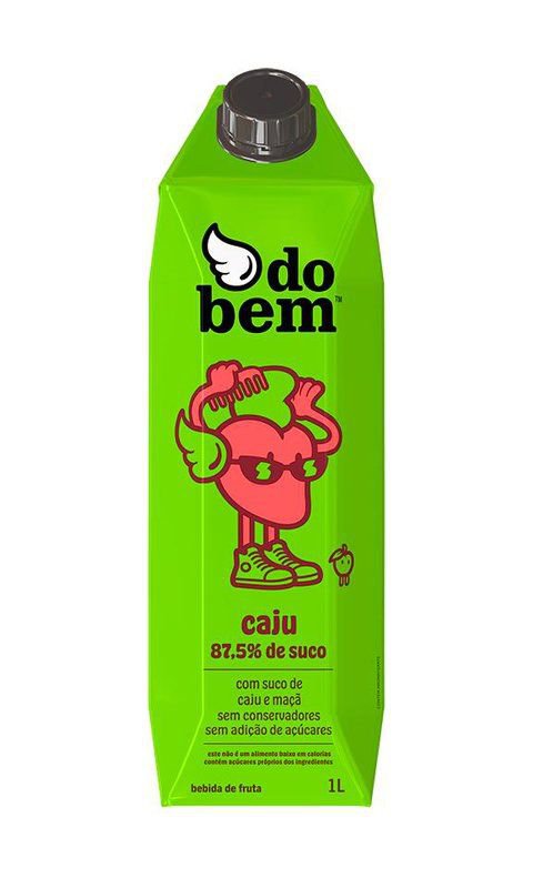 Suco Do Bem Caju 1L Caixa
