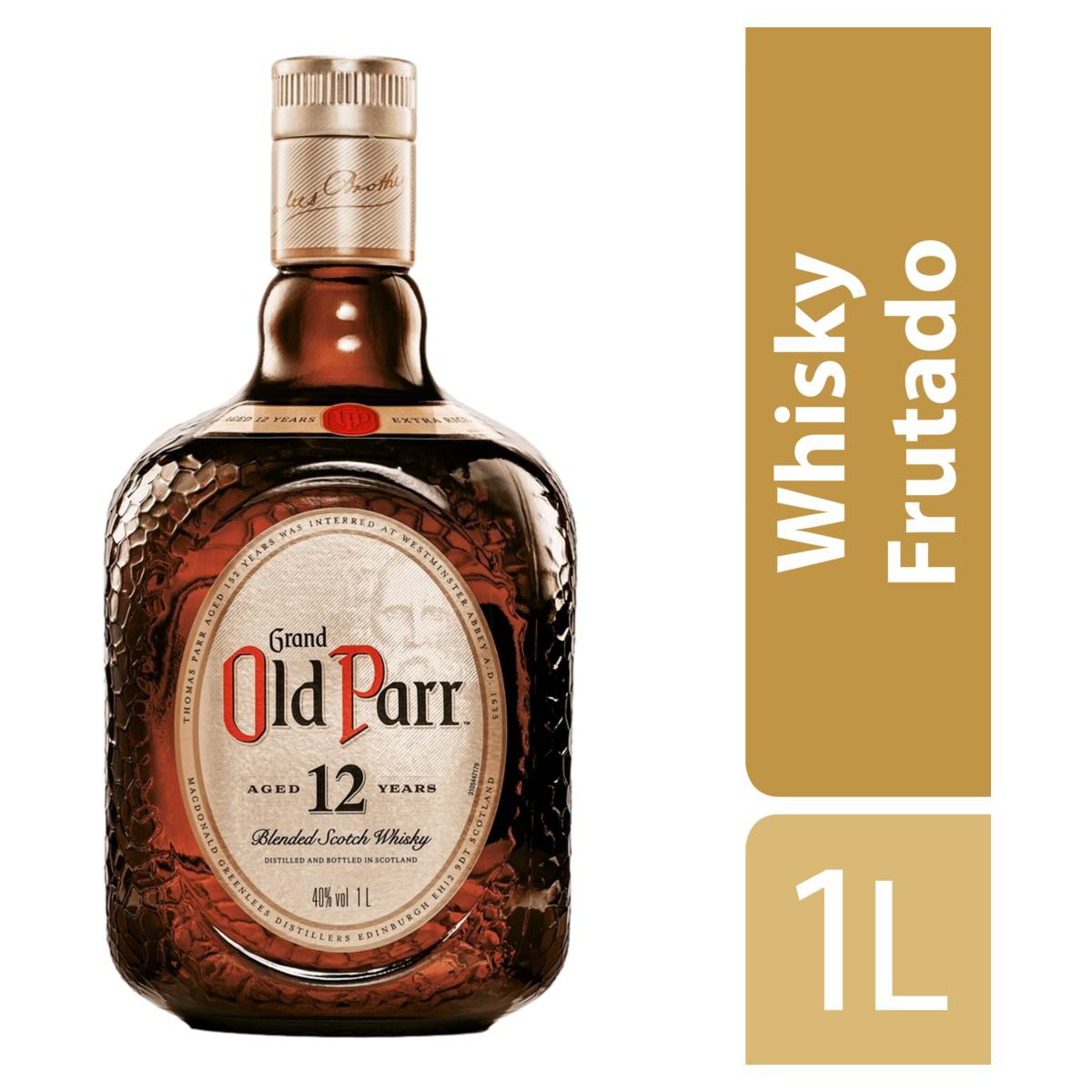 Whisky Old Parr 12 Anos 1L