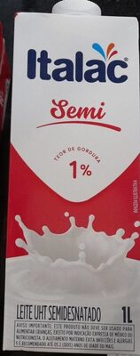 Leite Uht Semi Desnatado 1%