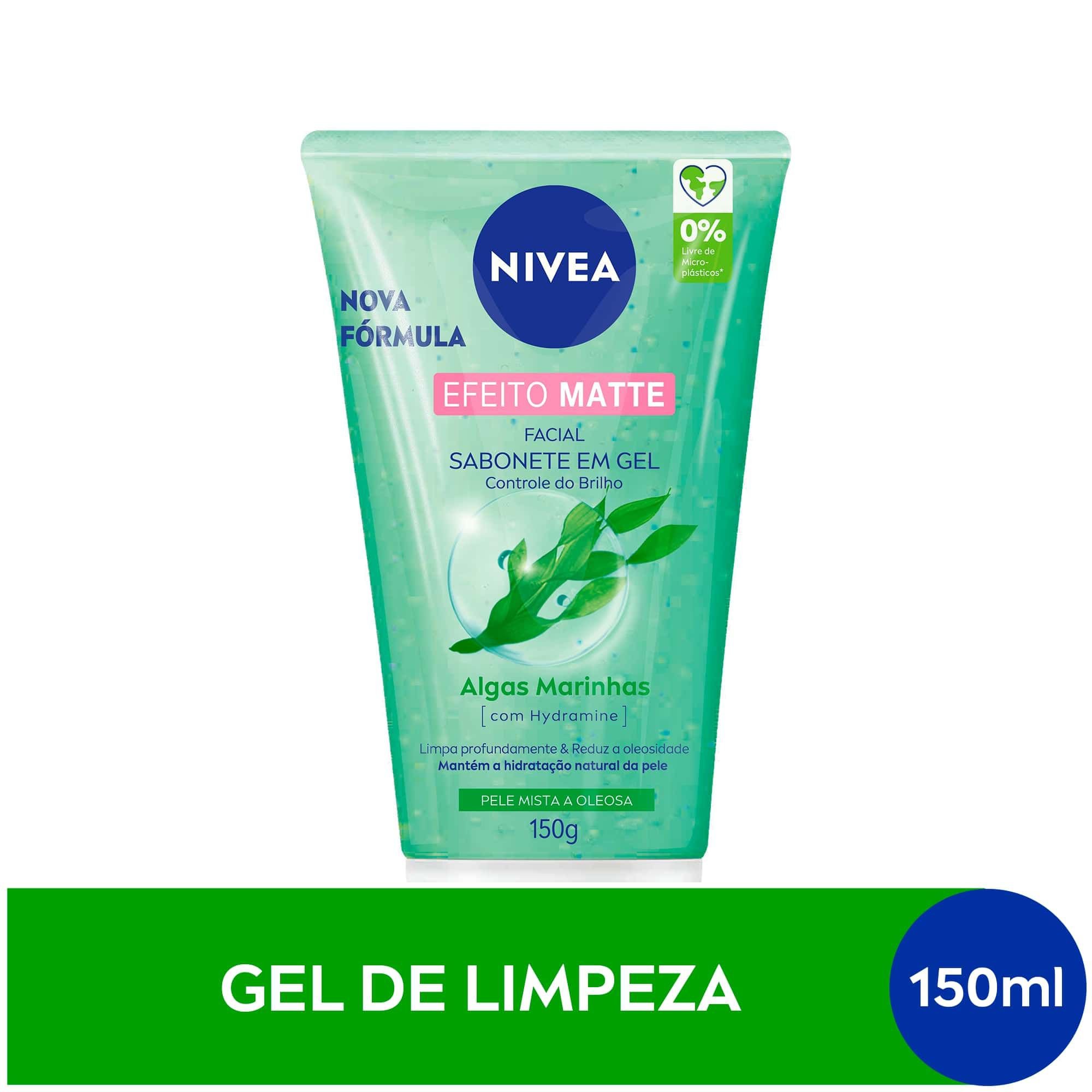 Nivea Sabonete Facial Em Gel Purificante Efeito Matte 150G