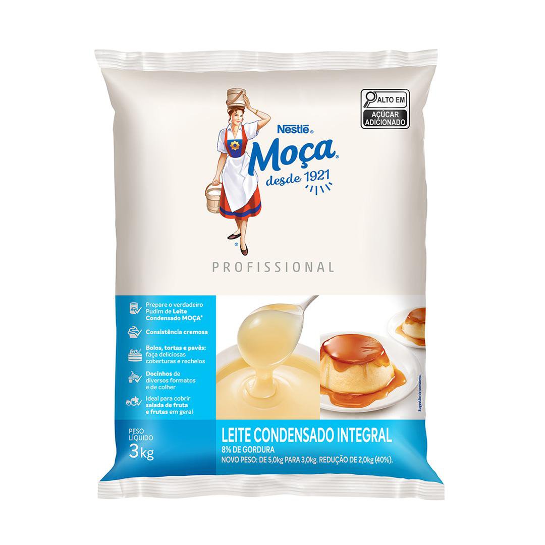 Leite Condensado Moca 3Kg