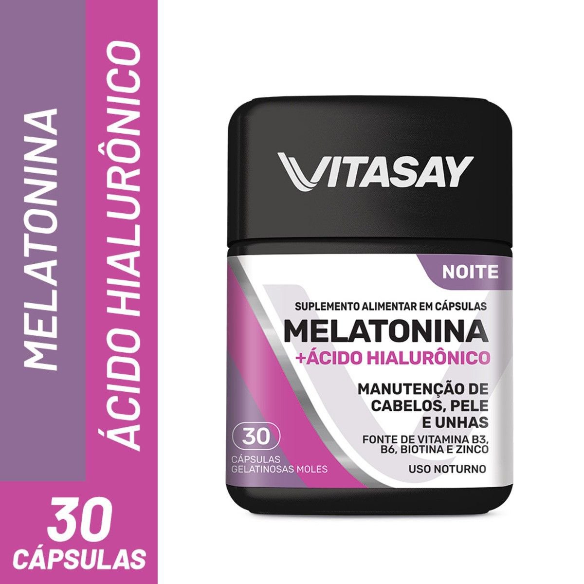 Vitasaymelatonina+Acidohialuronico30Capsulas