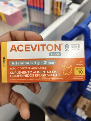 Aceviton Zinco Cpd 10 Efervescente