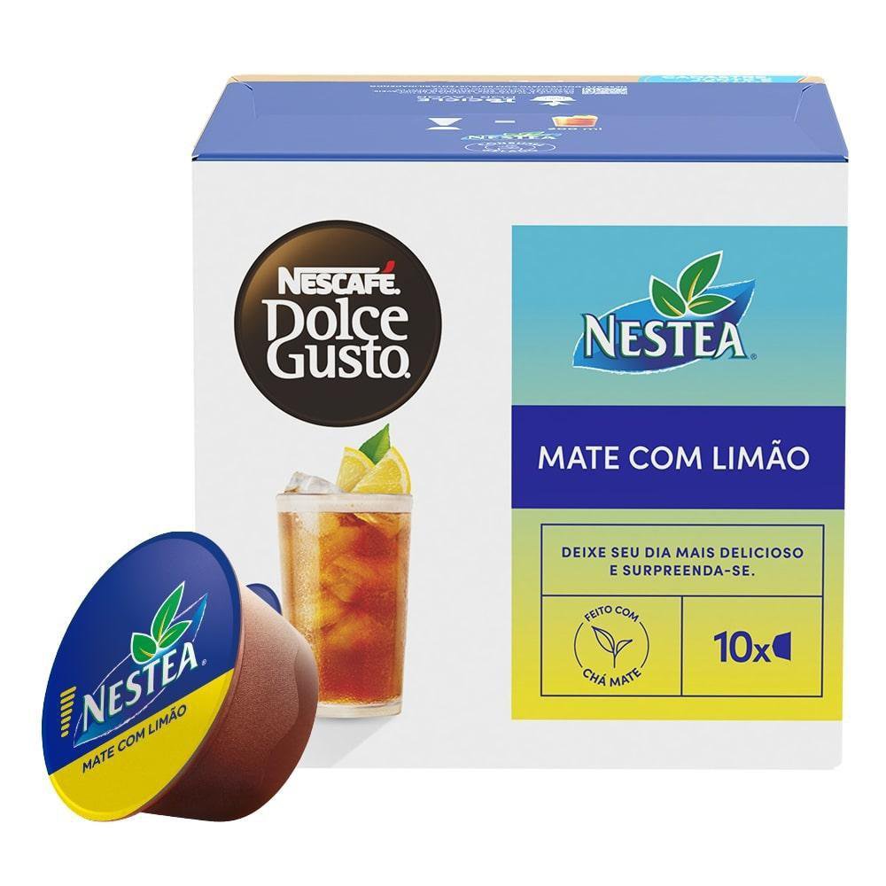 Nescafe Dolce Gusto Cha Mate E Limao 10 Capsulas 80G
