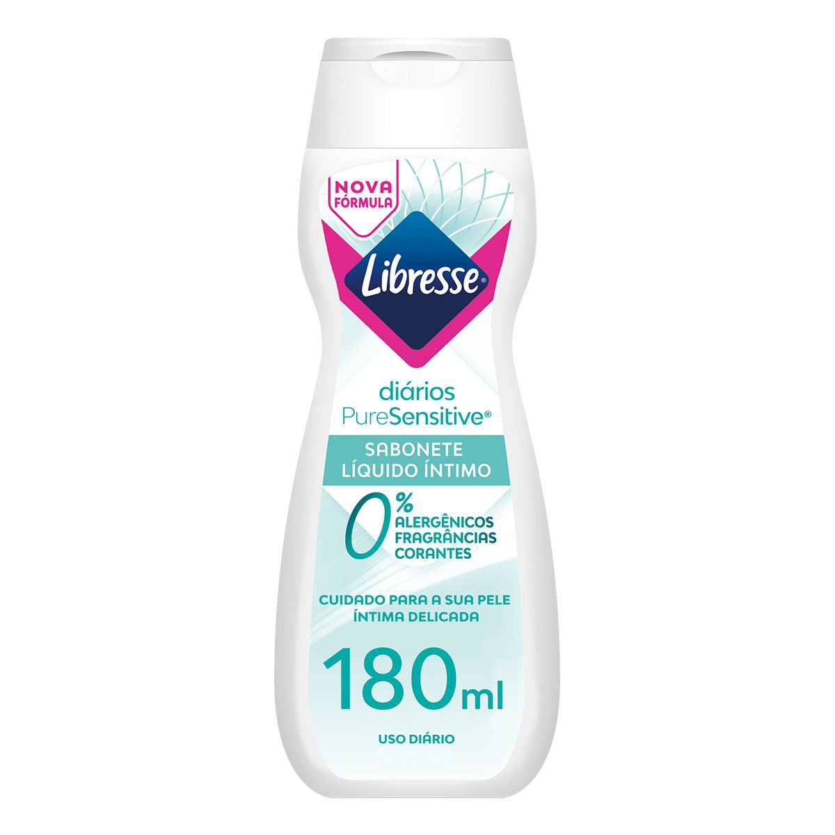 Sabonete Liquido Intimo Libresse Pure Sensitive 180 Ml