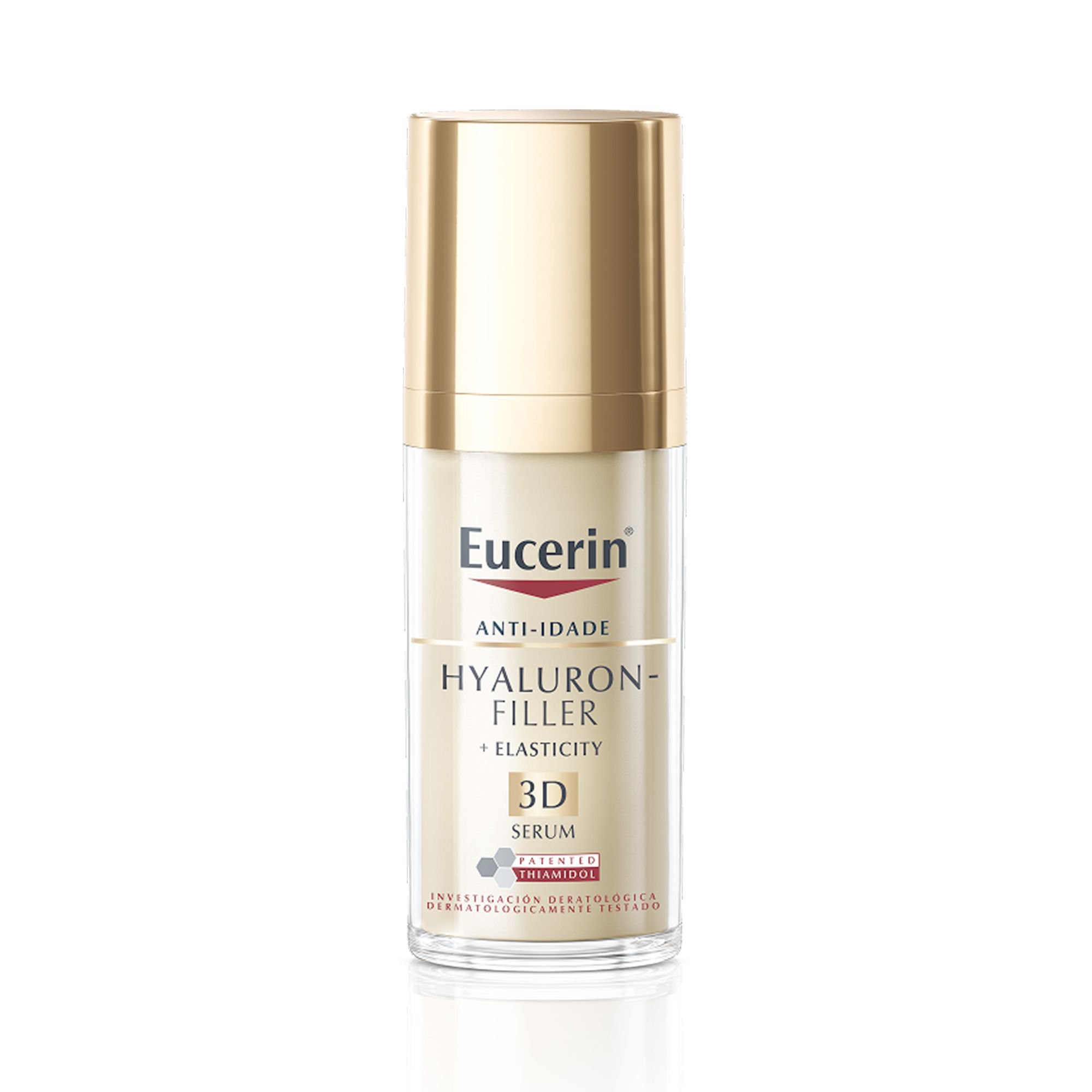 Eucerin 3D Serum Facial Anti-Idade Firmador 30Ml, Elasticity, Pele Madura, Hyaluron-Filler, Acido Hialuronico, Antirrugas