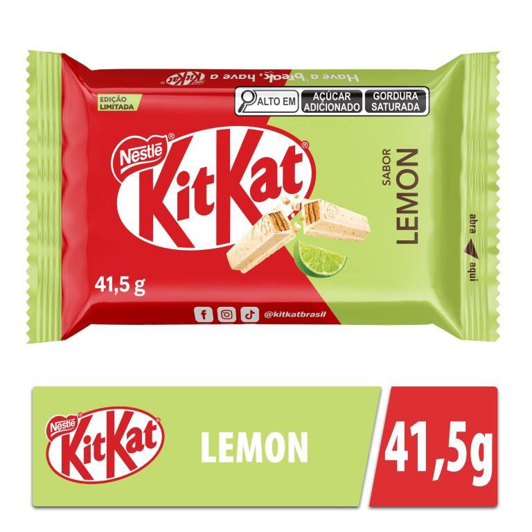 Choc Kitkat 4 Fingers Limao 41,5G