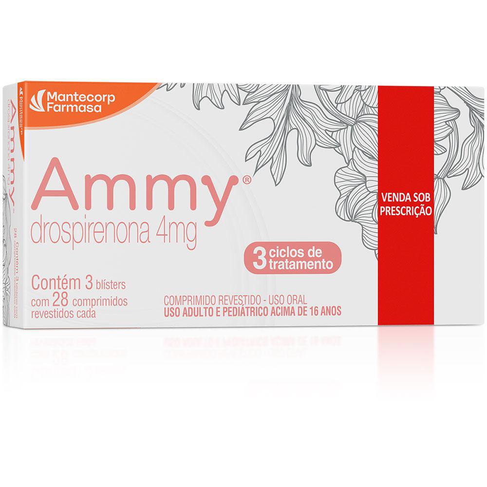 Ammy Drospirenona 4Mg 84 Comprimidos