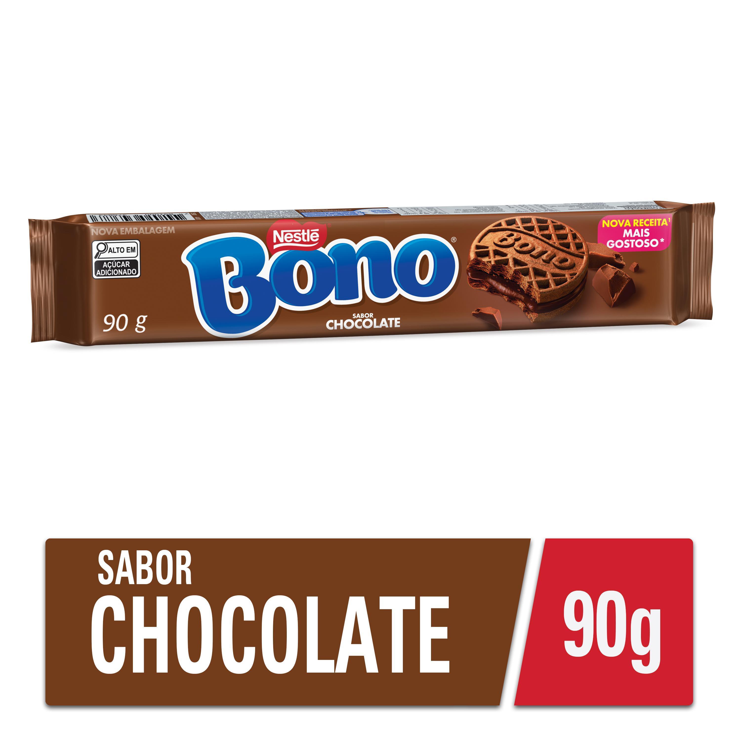 Biscoito Recheado Bono Choc 90G