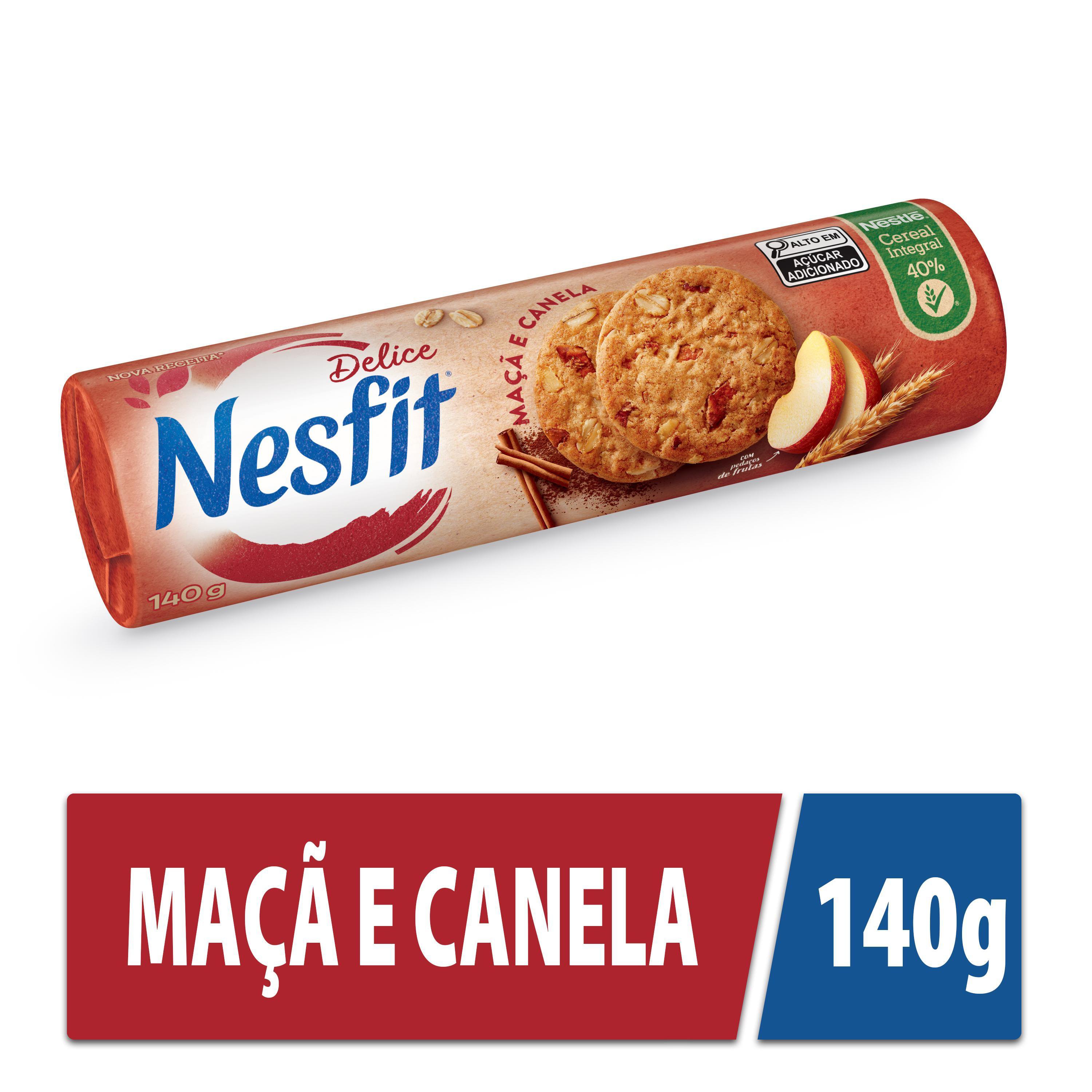Biscoito Nesfit Delice Maca E Canela 140G
